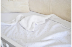 Couverture cocooning blanc...