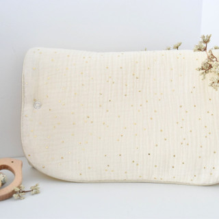 tapis change nomade beige gaze-P'tit Coeur